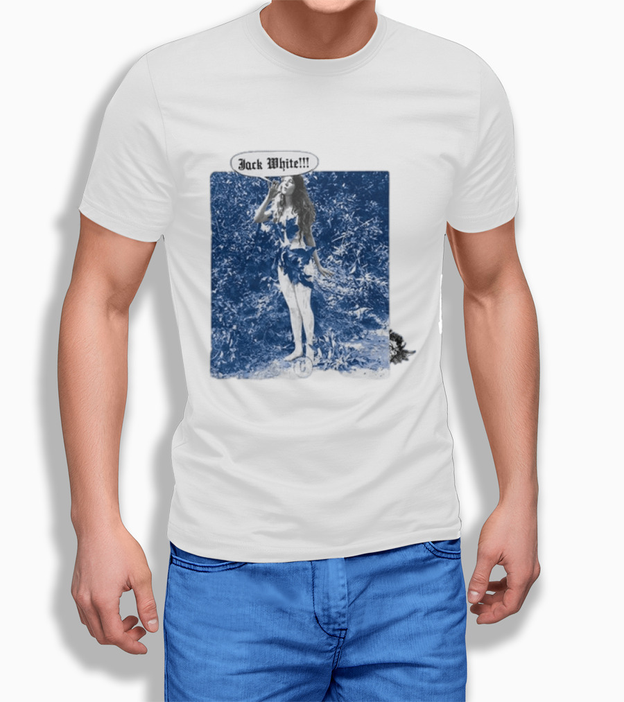 Jack White No Name Tour 2026 Eden Blue Tone Forest Scene T-Shirt