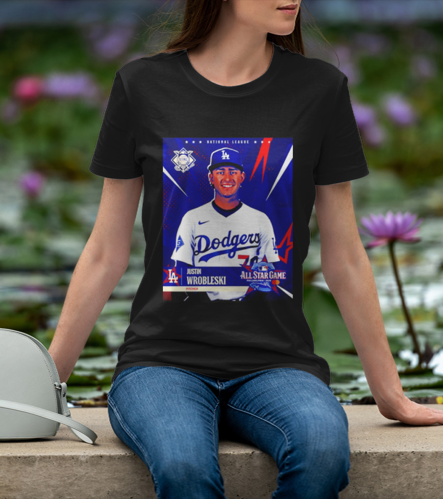 Justin Wrobleski Los Angeles Dodgers 2026 All Star Game National League T-Shirt