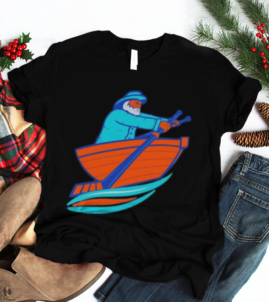 Islanders Fisherman New York NHL Team 26 T-Shirt