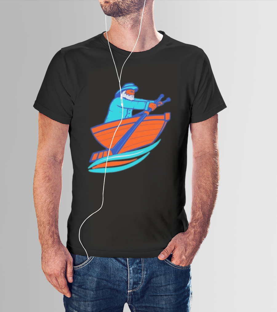 Islanders Fisherman New York NHL Team 26 T-Shirt