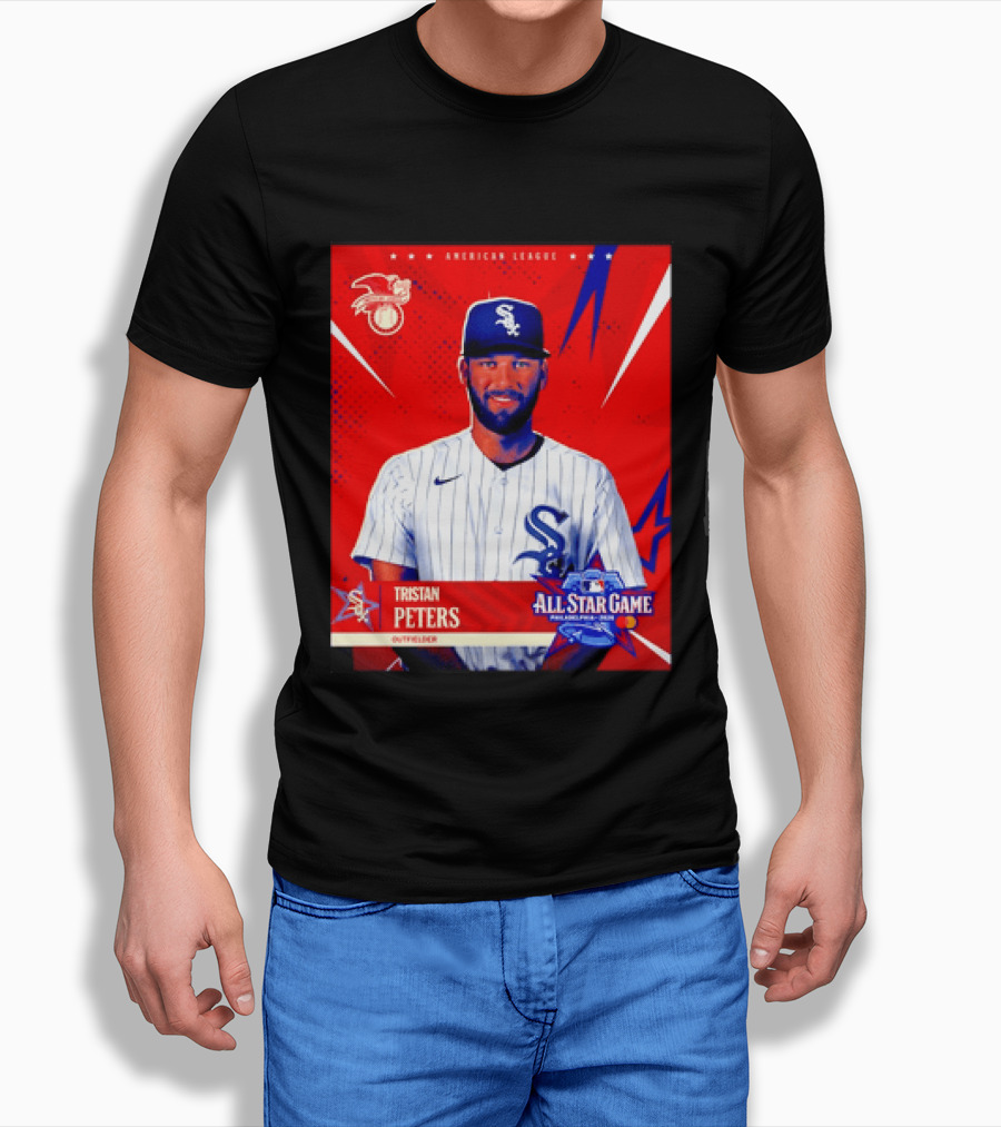Tristan Peters Chicago White Sox 2026 American League All Star Game Outfielder T-Shirt