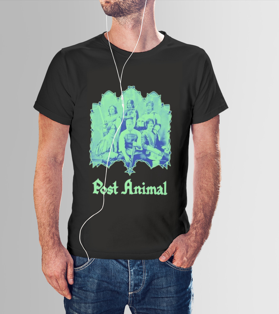 Post Animal Band Members Knight Fantasy Medieval T-Shirt