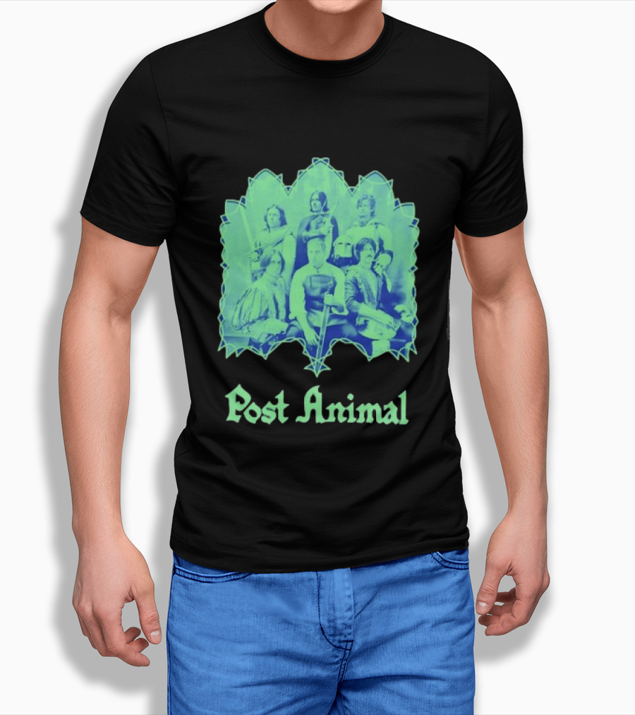 Post Animal Band Members Knight Fantasy Medieval T-Shirt