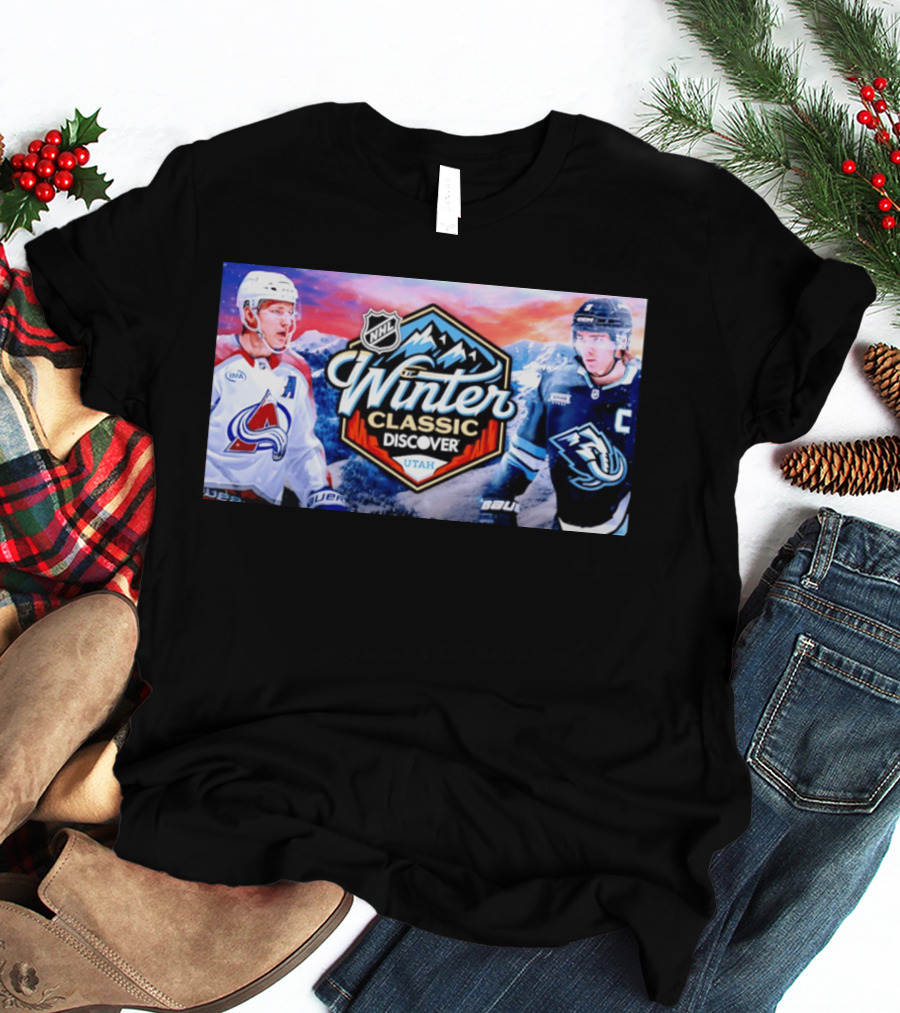 NHL Winter Classic Discover Utah Colorado Avalanche Vs Mammoth T-Shirt