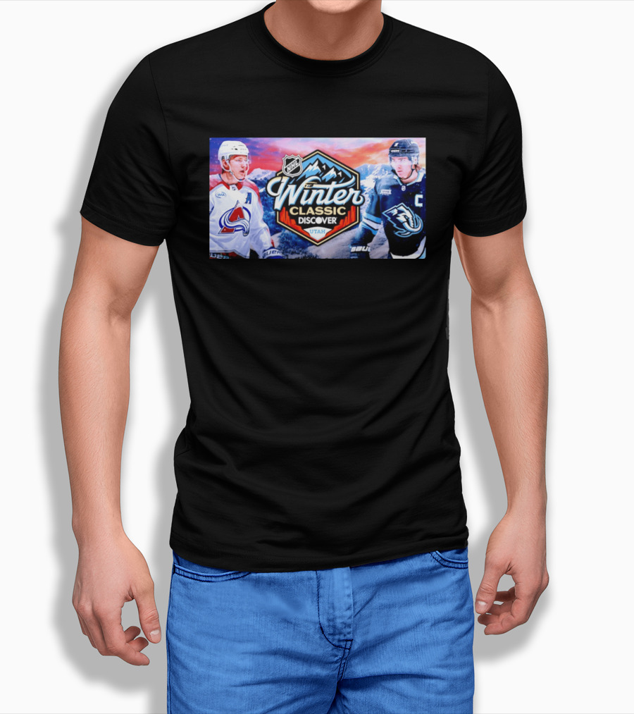 NHL Winter Classic Discover Utah Colorado Avalanche Vs Mammoth T-Shirt