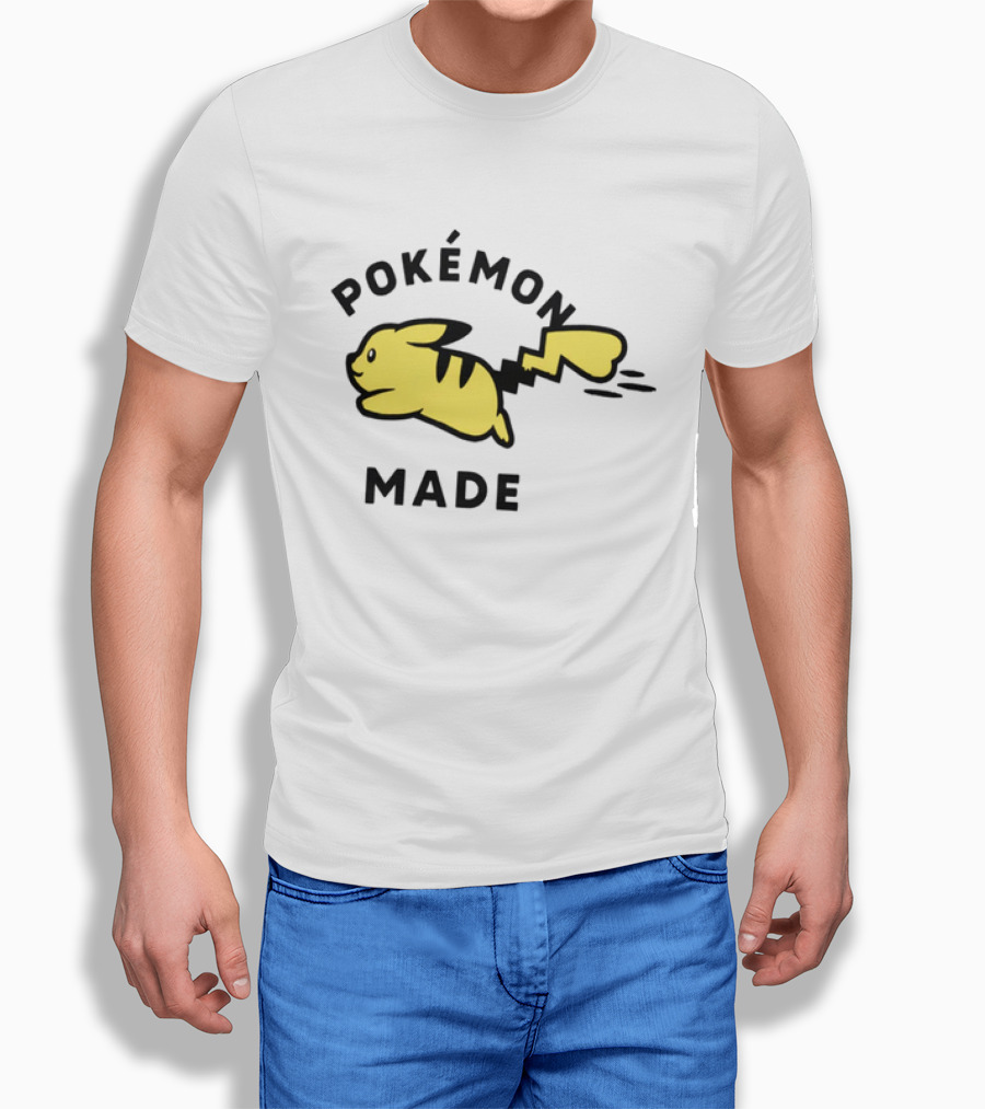 BTS Namjoon Pokémon Made Pikachu Running T-Shirt