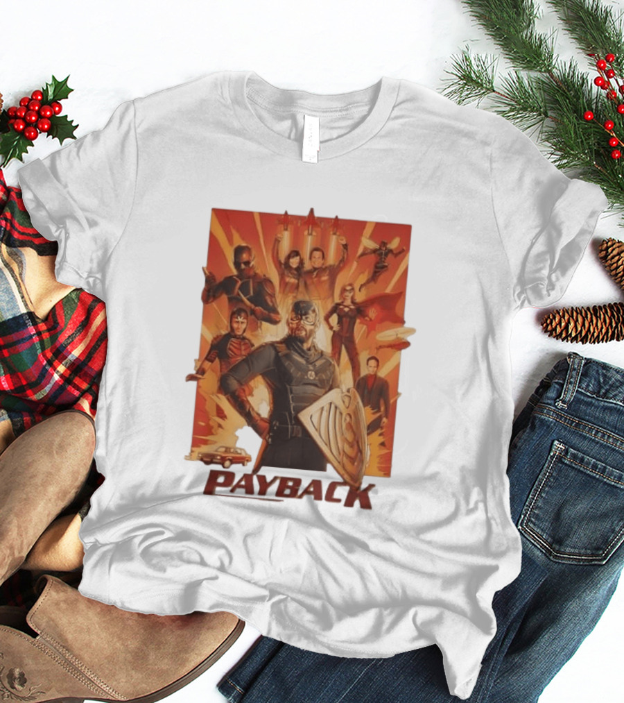 Payback The Boys Soldier Boy Crimson Countess Gunpowder Mindy Lite TNT Ensemble T-Shirt