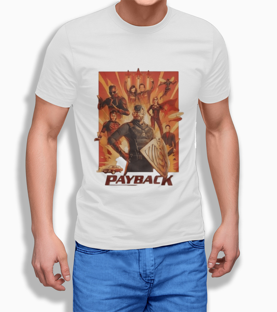 Payback The Boys Soldier Boy Crimson Countess Gunpowder Mindy Lite TNT Ensemble T-Shirt