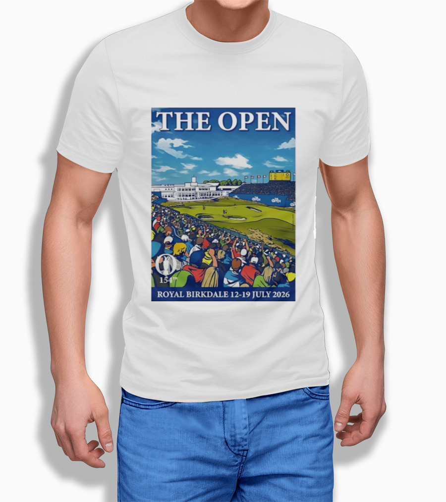 The Open Royal Birkdale 154th 12 19 July 2026 Golf Tournament T-Shirt