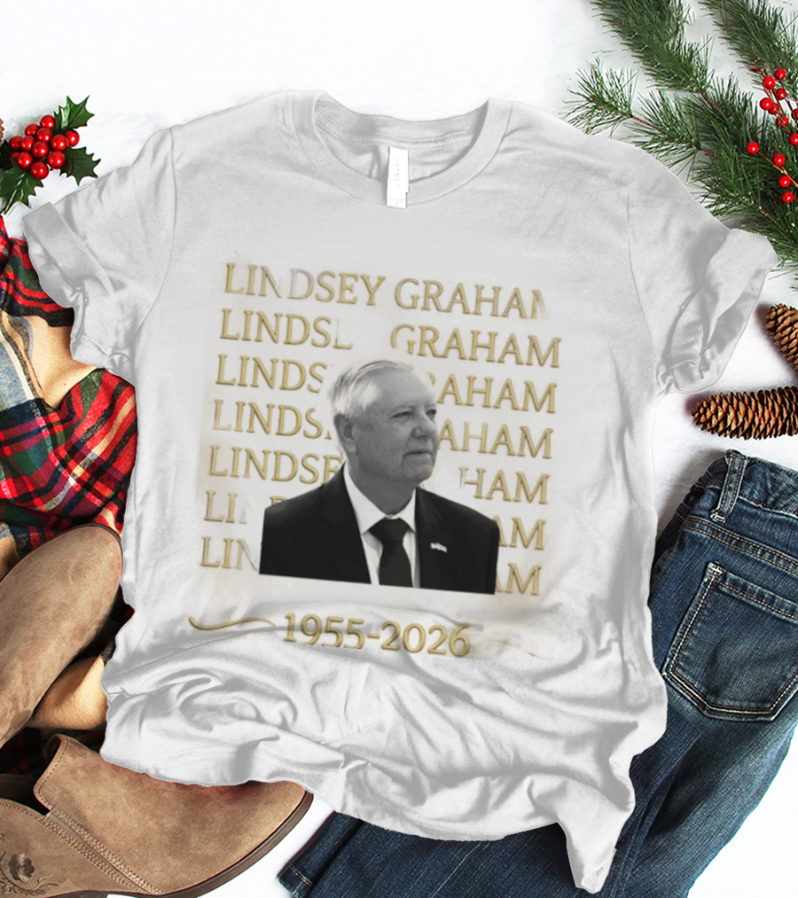 Lindsey Graham South Carolina Senator Memorial 1955 2026 T-Shirt