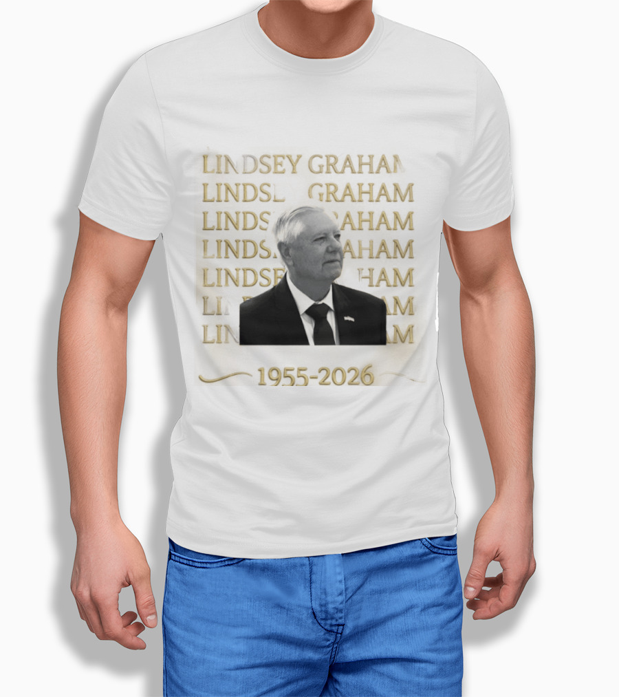 Lindsey Graham South Carolina Senator Memorial 1955 2026 T-Shirt