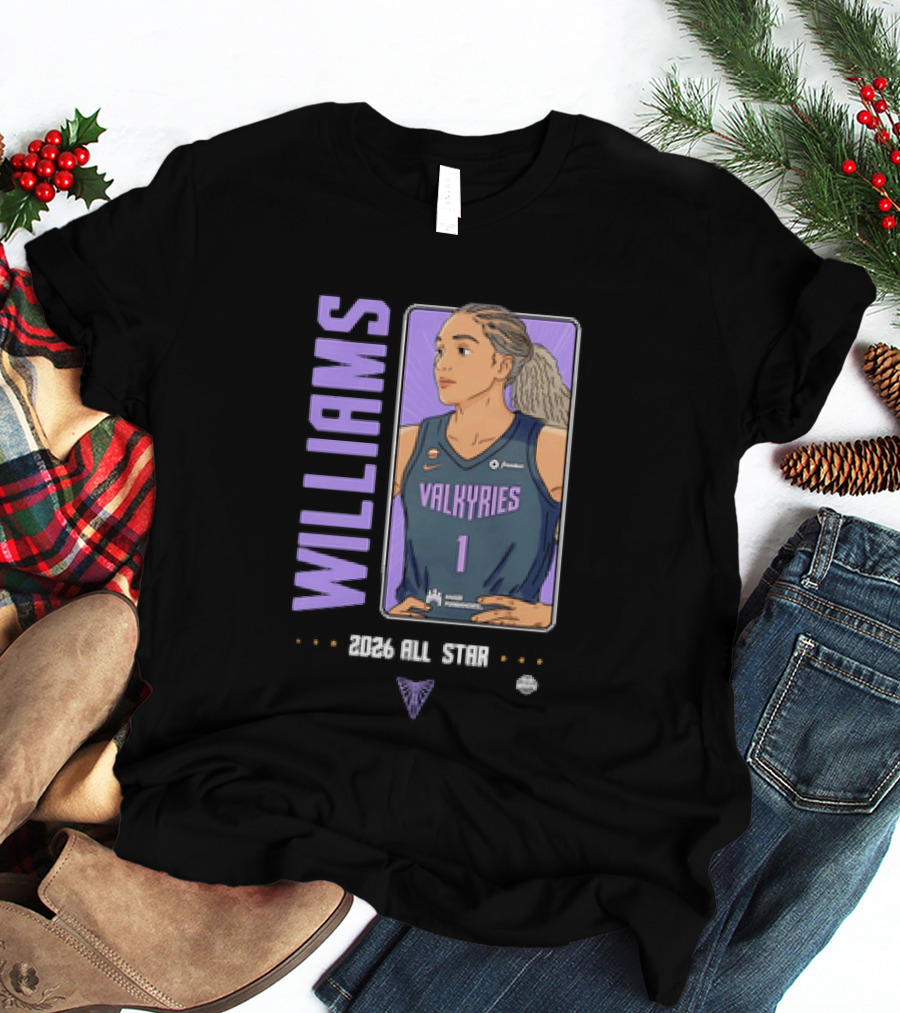 Golden State Valkyries Gabby Williams 2026 WNBA All Star Williams 1 T-Shirt