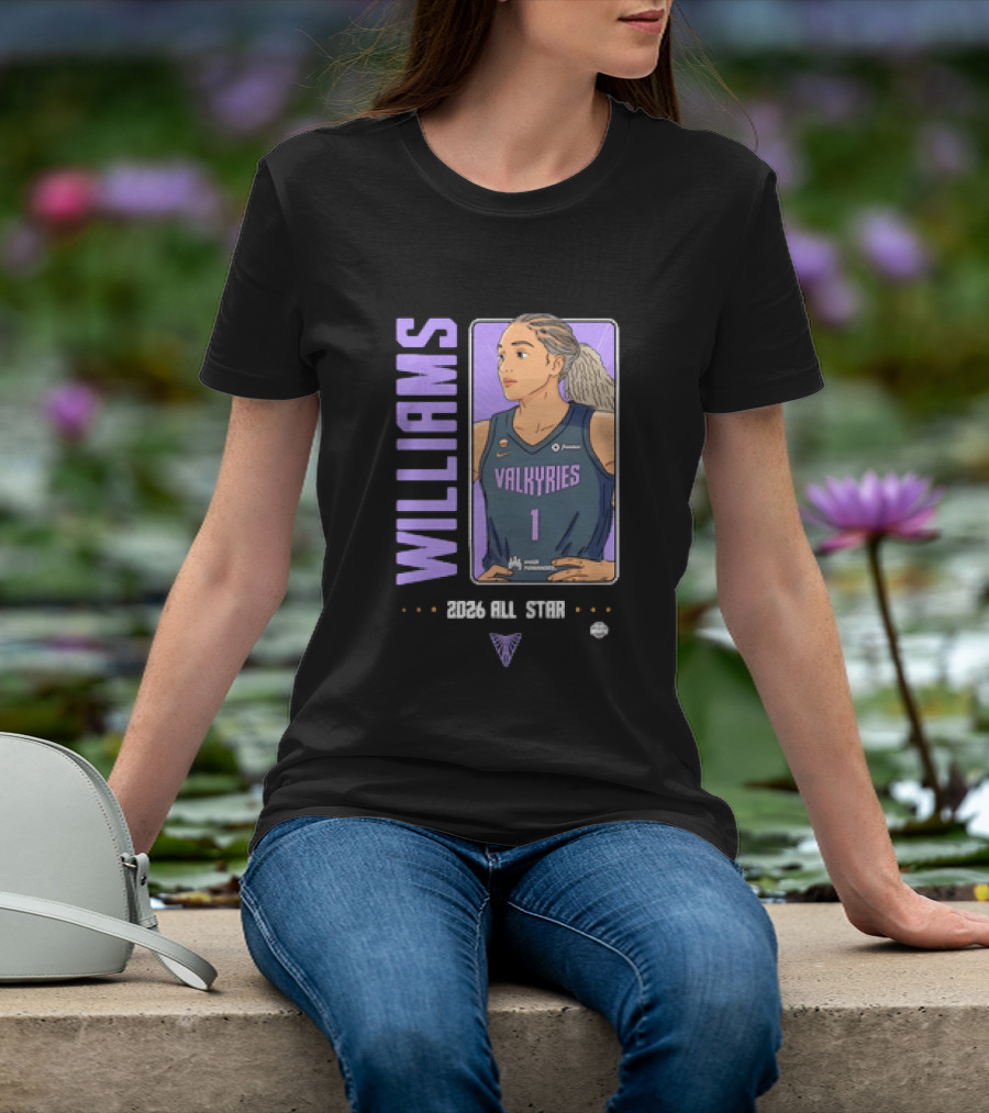 Golden State Valkyries Gabby Williams 2026 WNBA All Star Williams 1 T-Shirt