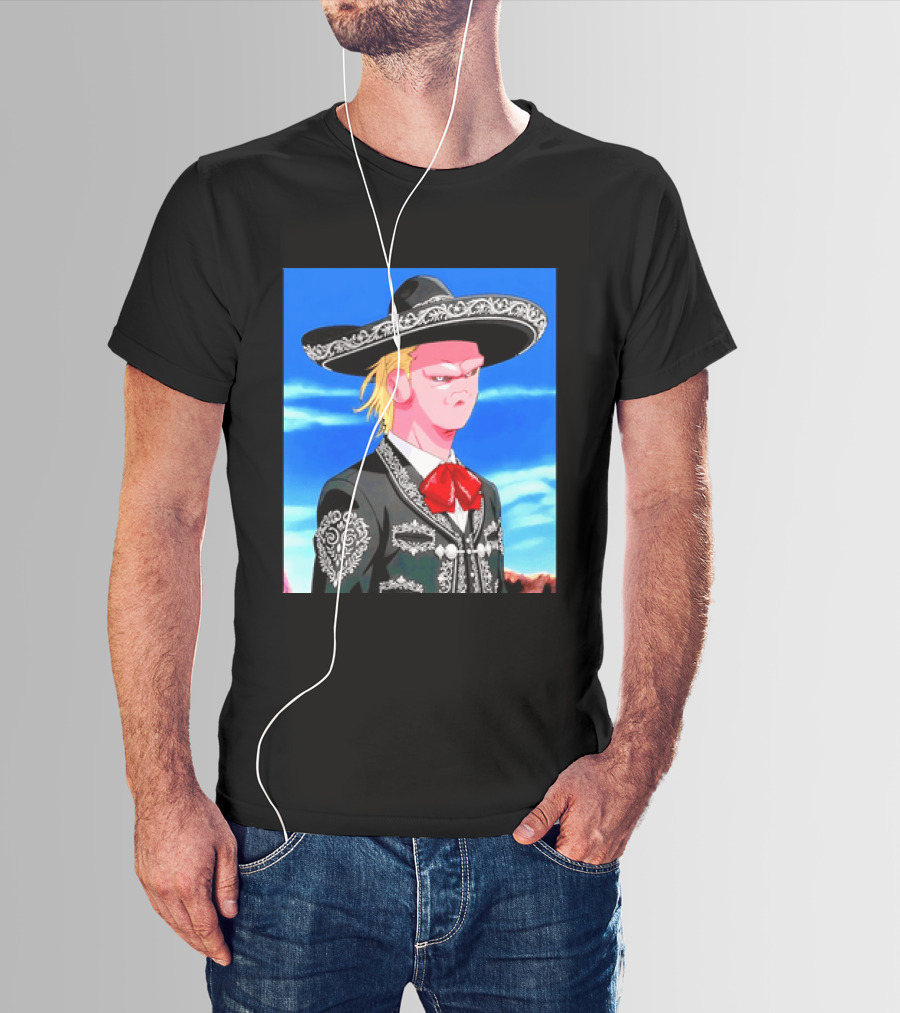 Majin Buu Mariachi Charro Dragon Ball Z Haaland Fusion T-Shirt