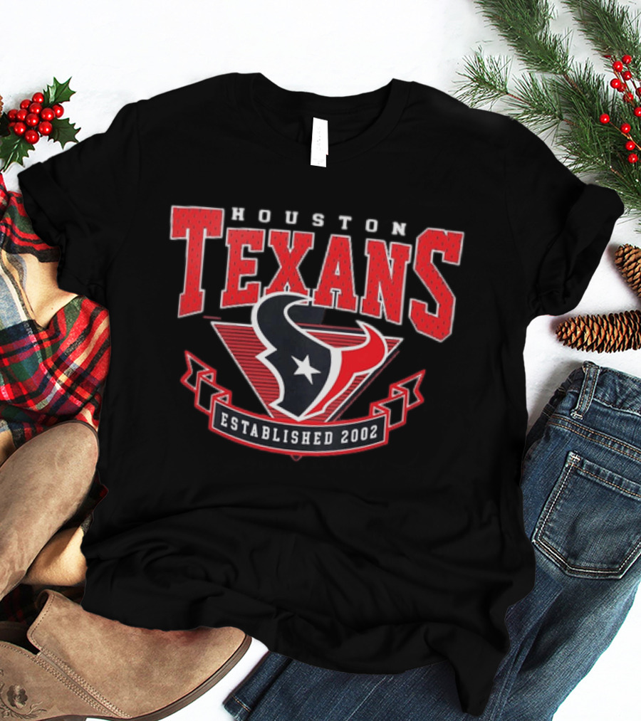 Houston Texans Established 2002 Texan Pride T-Shirt