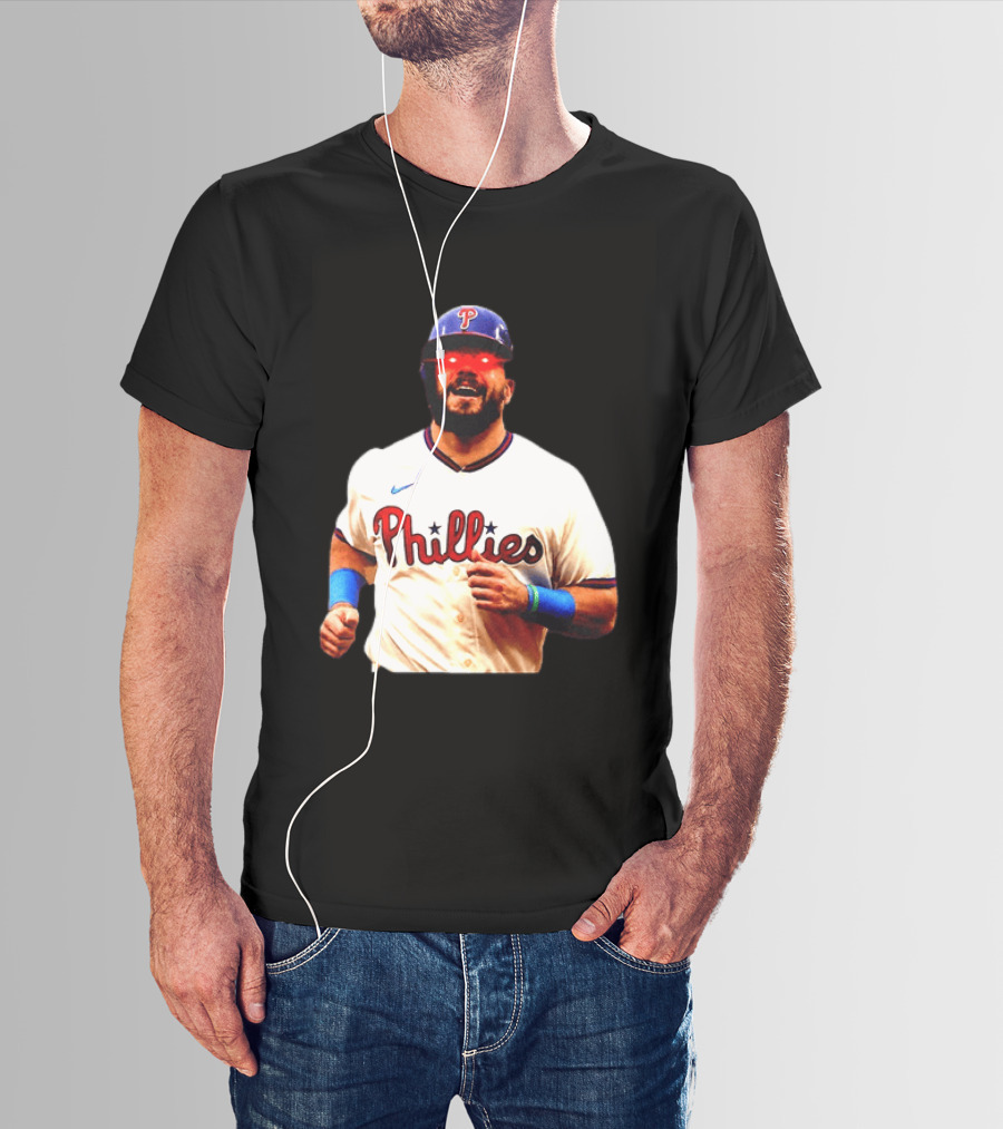 Philadelphia Phillies Kyle Schwarber Dark Brandon MLB T-Shirt