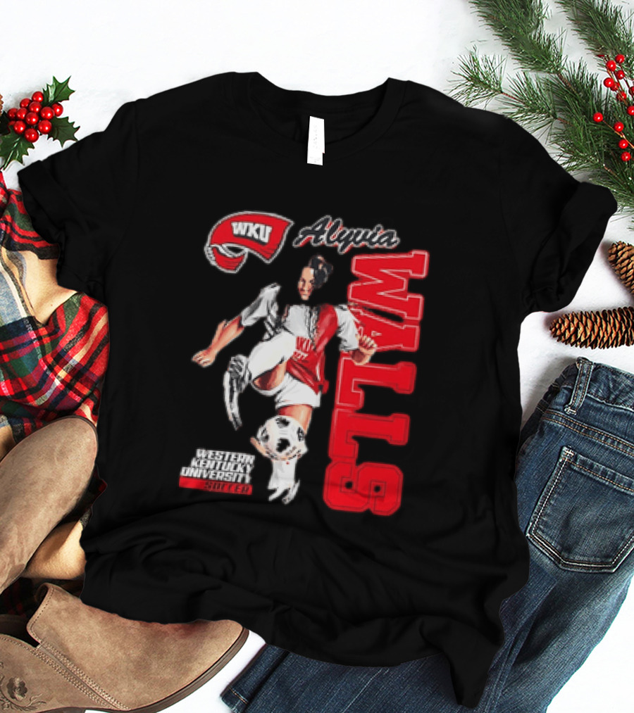 Western Kentucky University Soccer Alyvia Walls WKU T-Shirt