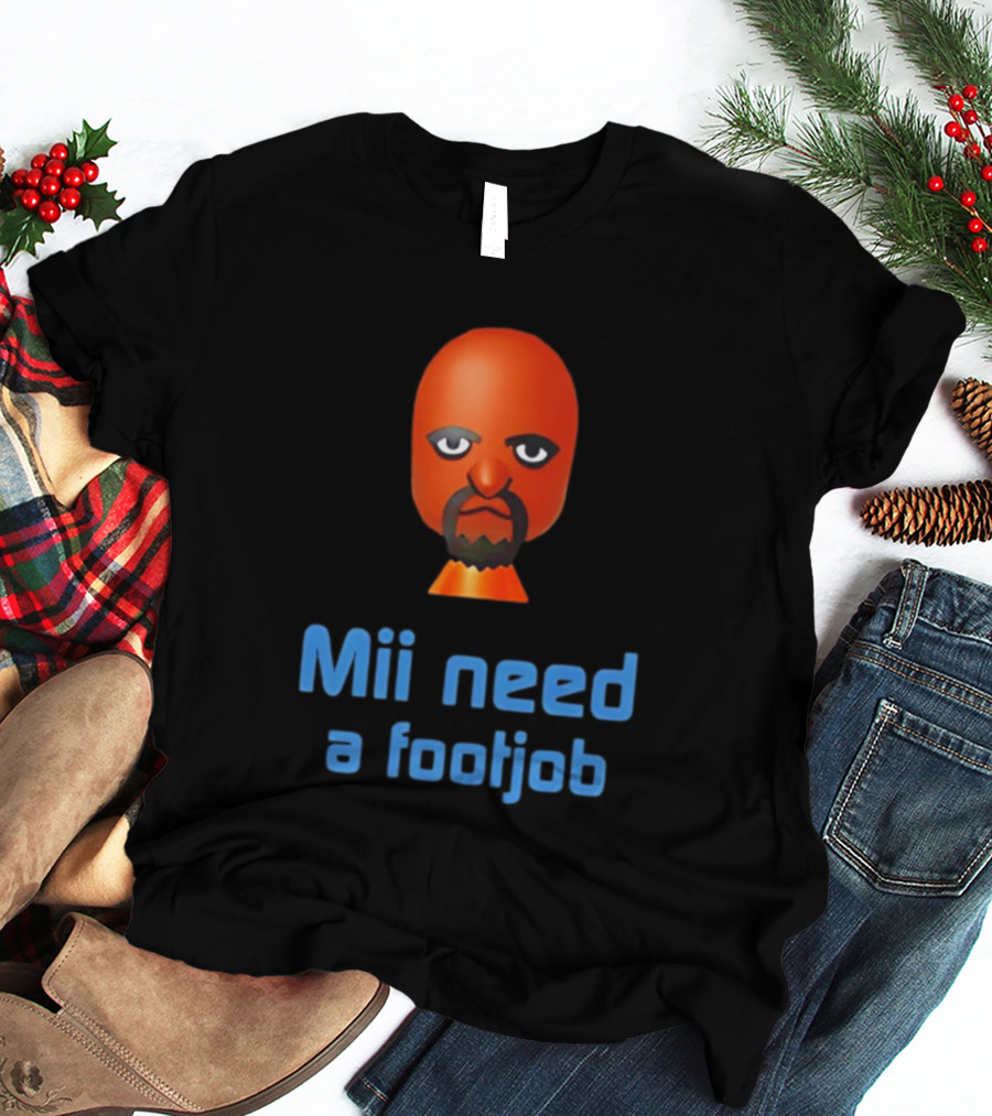 Wii Sports Mii Need A Footjob T-Shirt