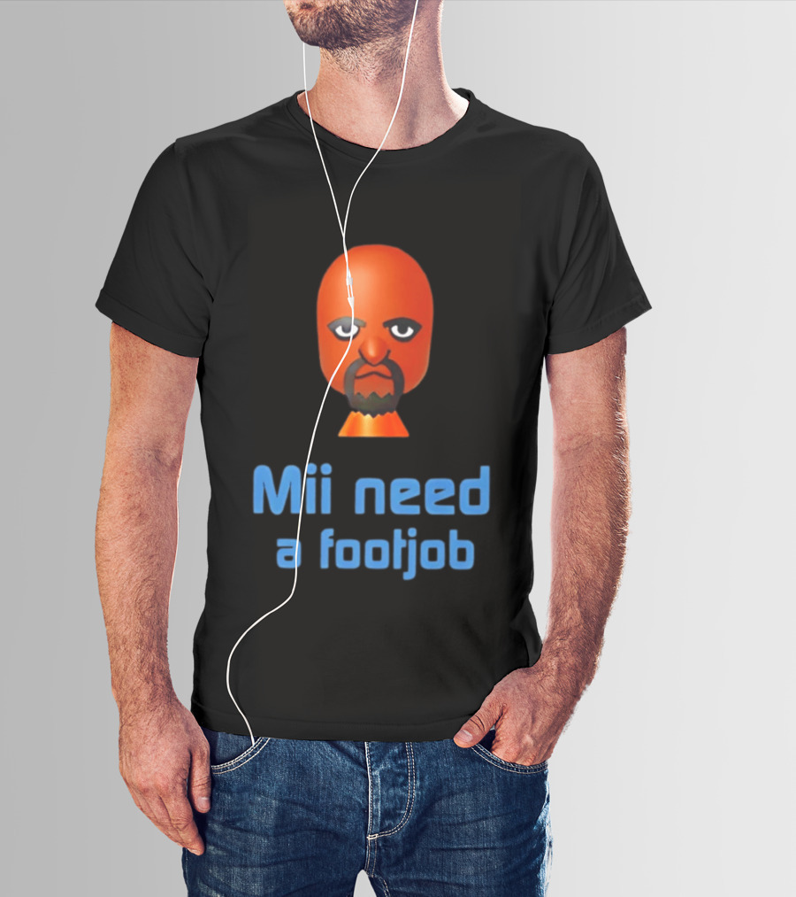 Wii Sports Mii Need A Footjob T-Shirt