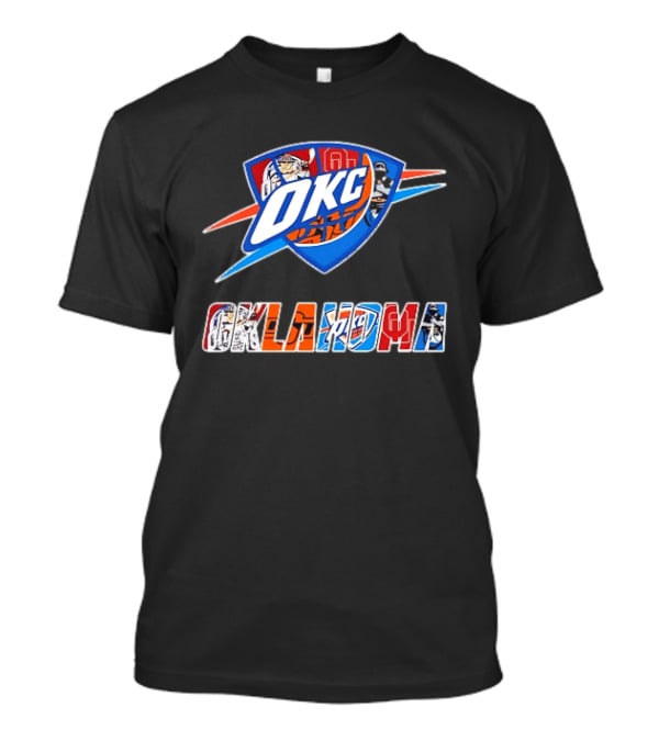 Oklahoma OKC Thunder Sooners Oilers Sports Fan Gear T-Shirt