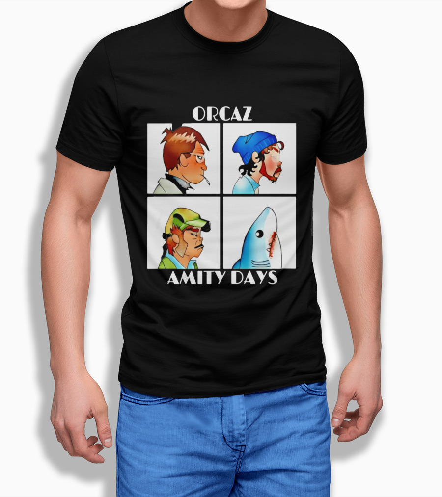 Orcaz Amity Days Demon Days Jaws T-Shirt