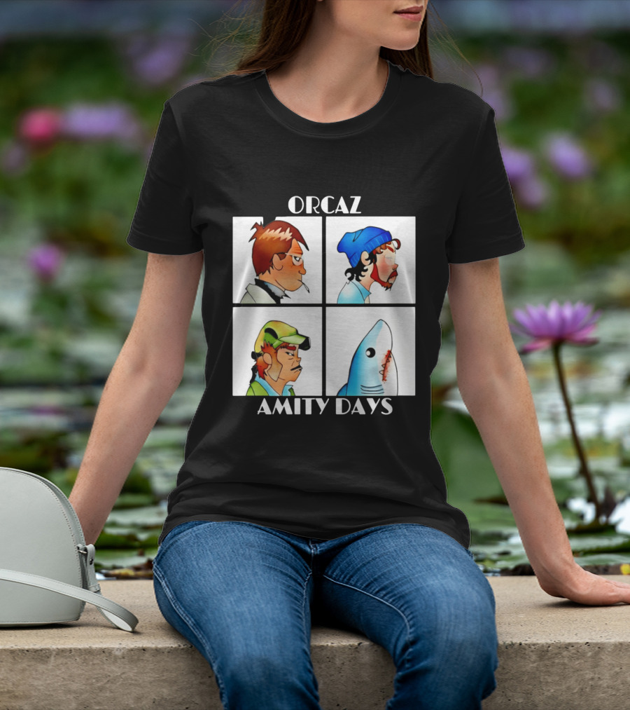 Orcaz Amity Days Demon Days Jaws T-Shirt