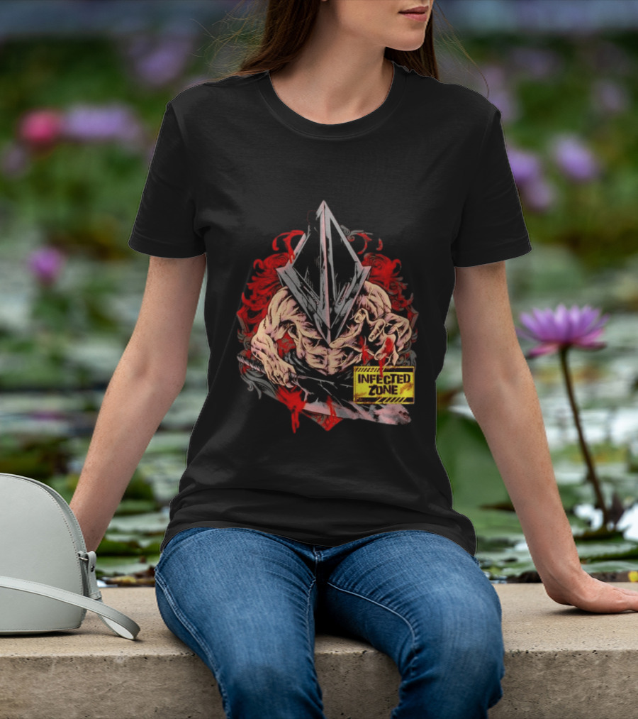 Pyramid Head Silent Hill Infected Zone Horror T-Shirt