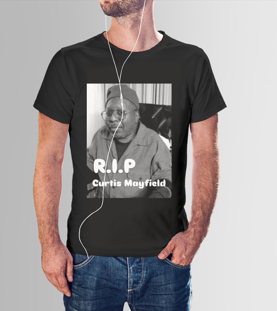 RIP Curtis Mayfield Memory July 13 1990 T-Shirt