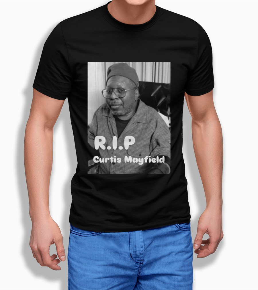 RIP Curtis Mayfield Memory July 13 1990 T-Shirt