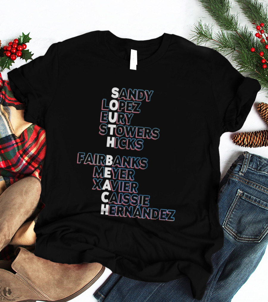 Sandy Lopez Eury Stowers Hicks Fairbanks Meyer Xavier Caissie Hernández South Beach T-Shirt