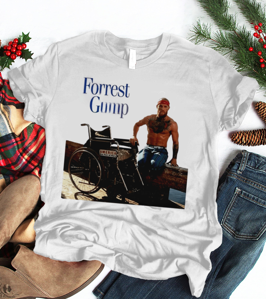 Forrest Gump Conor McGregor America One Kind Of Place T-Shirt