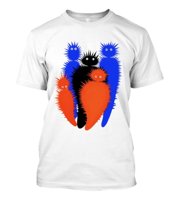 Hollerbaum And Schmidt Julius Klinger 1909 Spiky Colorful Creatures T-Shirt