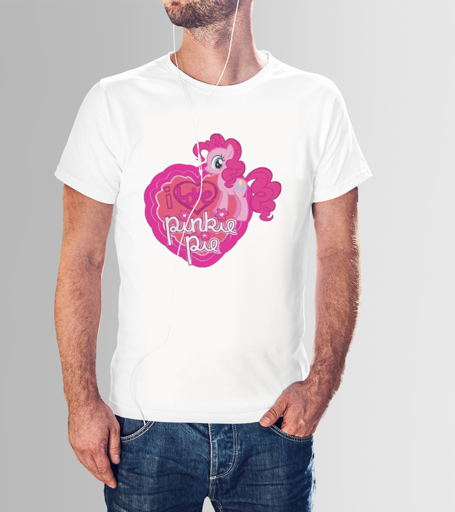 I Love Pinkie Pie My Little Pony Friendship Magic Fan Favorite T-Shirt