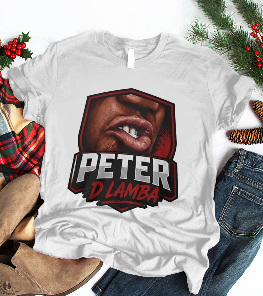 Peter D Lamba Nigerian Politics Satire Streetwear Bold Expression T-Shirt