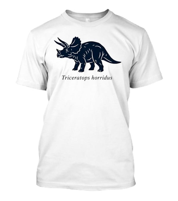 Triceratops Horridus Dinosaur Prehistoric Animal Paleontology Biology Science T-Shirt