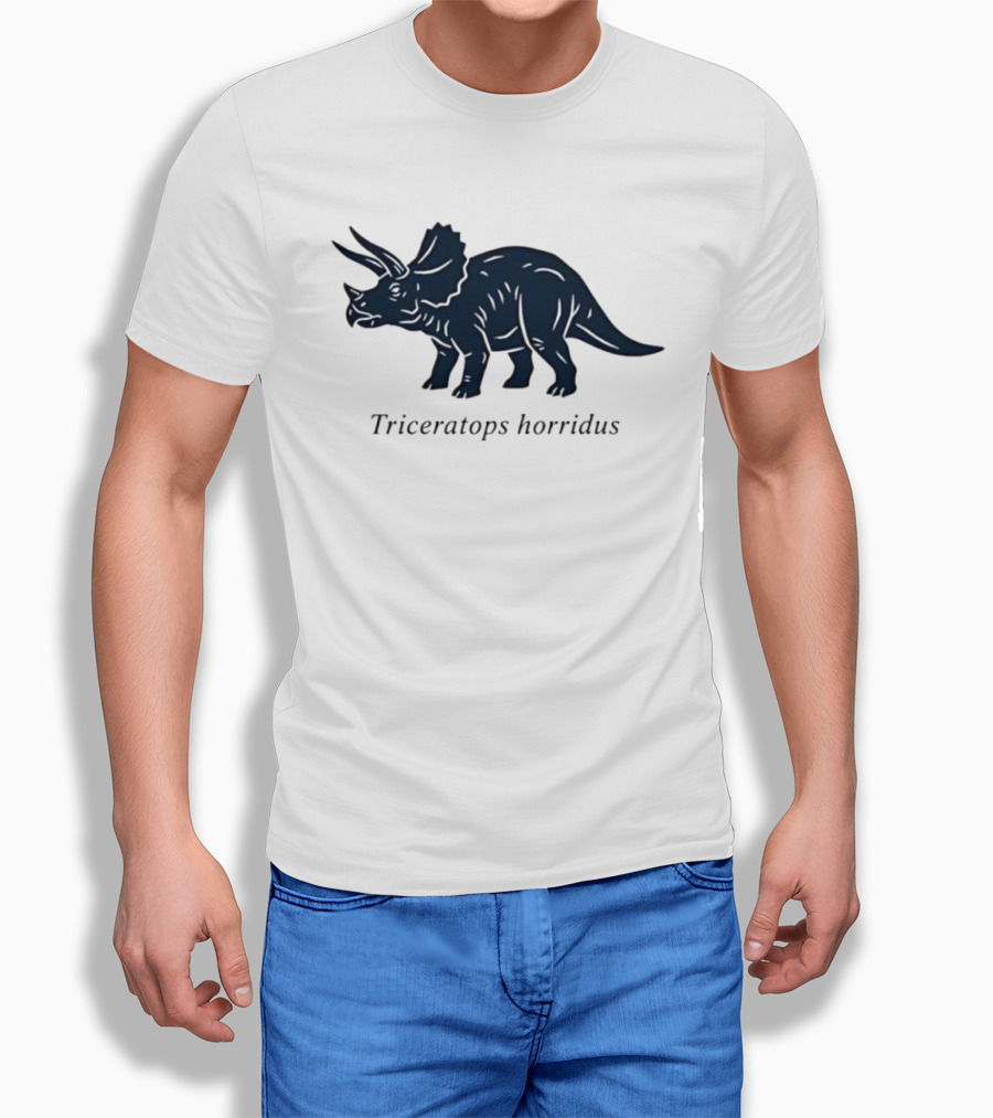 Triceratops Horridus Dinosaur Prehistoric Animal Paleontology Biology Science T-Shirt
