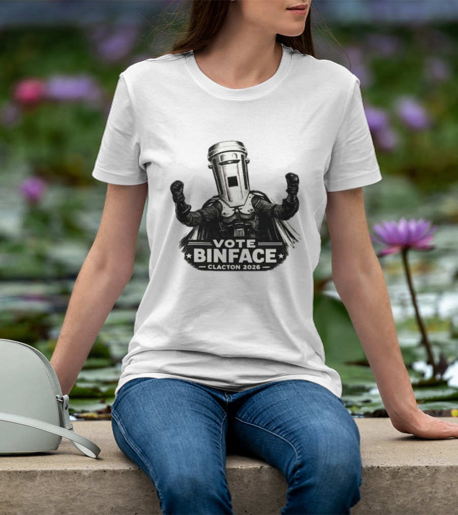 Vote Binface Clacton 2026 UK Election Campaign T-Shirt