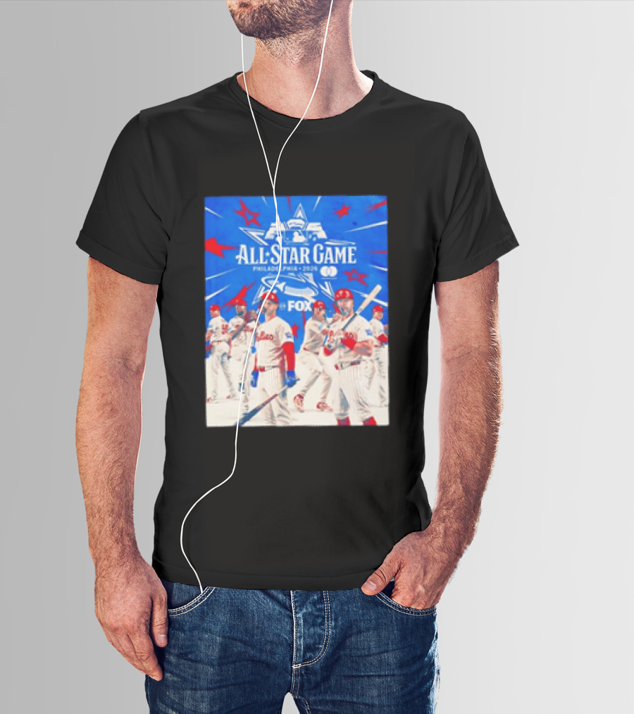2026 All Star Game Philadelphia Phillies Major League Baseball FOX T-Shirt