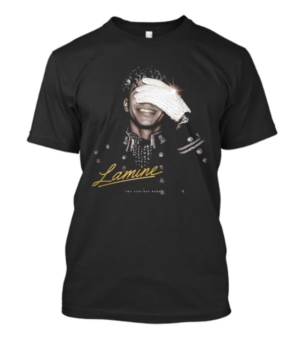 Lamine Camara Sparkling Diamond Glove The Rise Has Begun T-Shirt