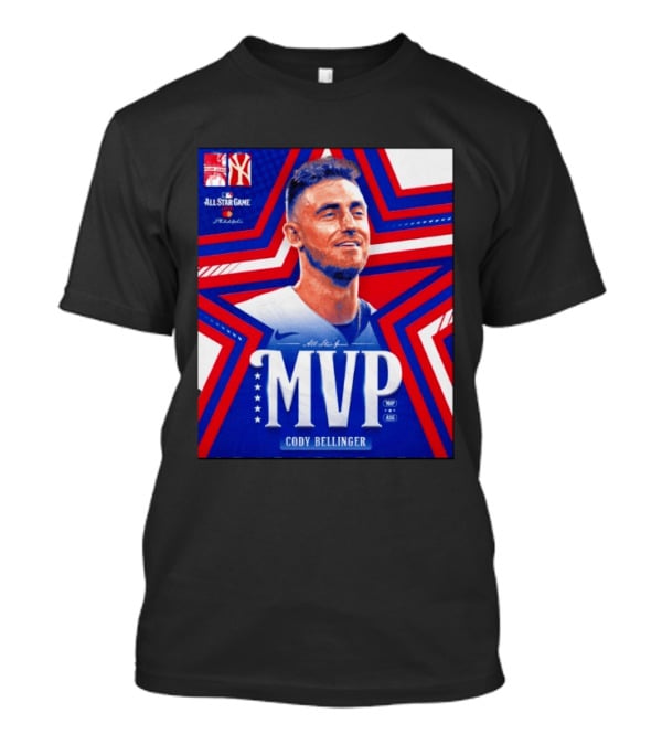 Cody Bellinger MVP 2026 MLB All Star Game Philadelphia Yankees Stars T-Shirt
