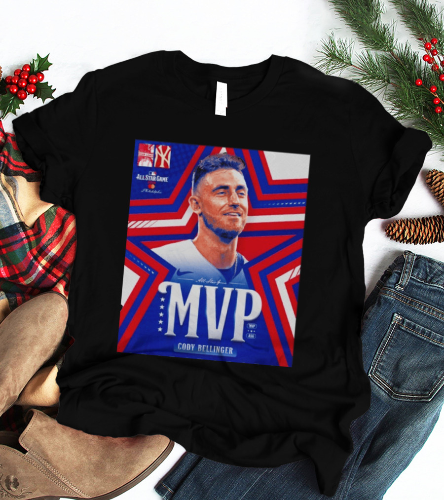 Cody Bellinger MVP 2026 MLB All Star Game Philadelphia Yankees Stars T-Shirt