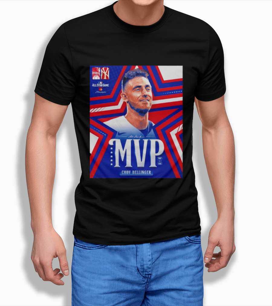 Cody Bellinger MVP 2026 MLB All Star Game Philadelphia Yankees Stars T-Shirt