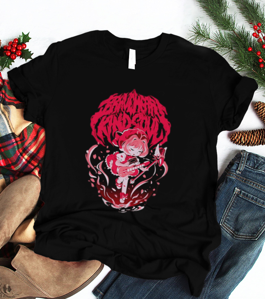 Sakura Kinomoto Braveheart Kind Soul Anime Magic Wand Girl T-Shirt