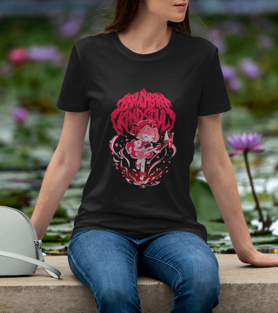 Sakura Kinomoto Braveheart Kind Soul Anime Magic Wand Girl T-Shirt