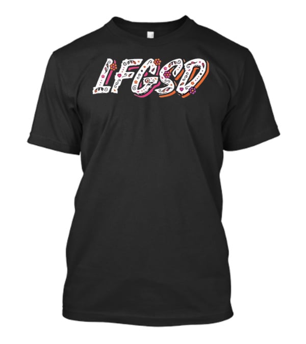 LF GSD Let's Go San Diego Floral Accents T-Shirt