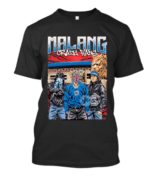 Malang Crazy Fans Stadion Kanjuruhan Arema Football Club T-Shirt