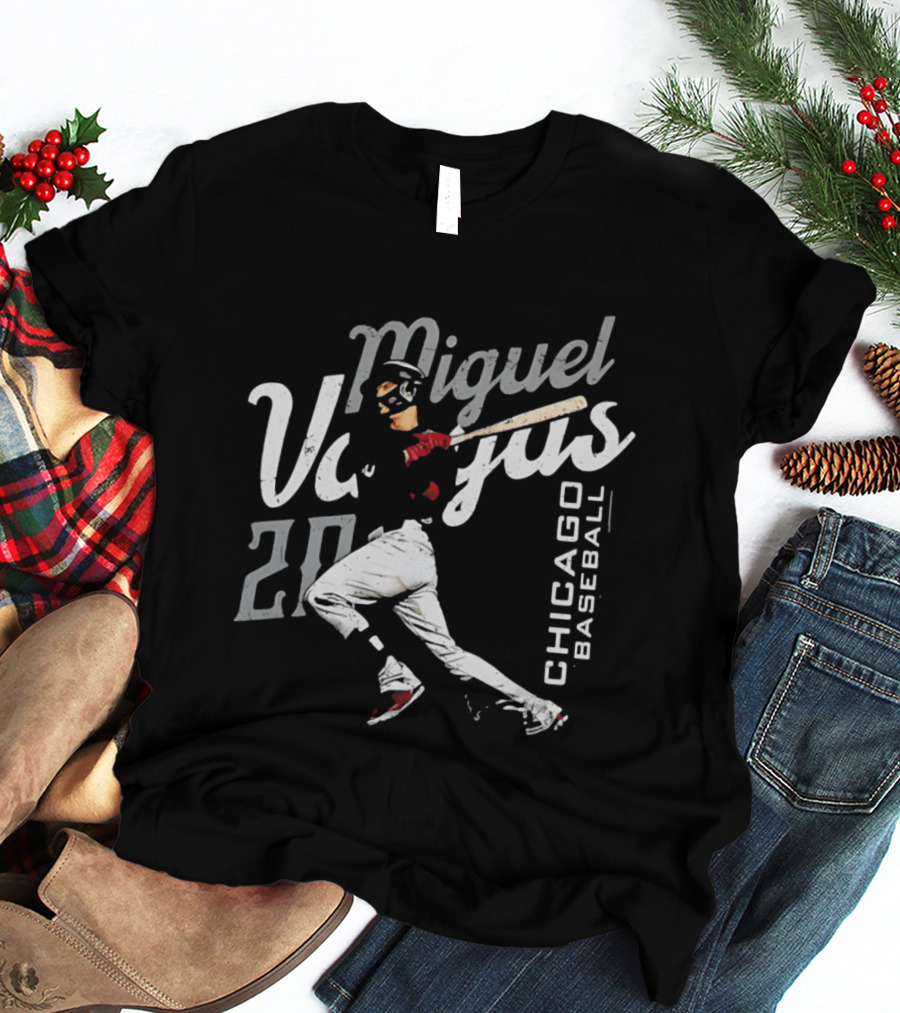 Miguel Vargas Chicago Baseball Player Action T-Shirt