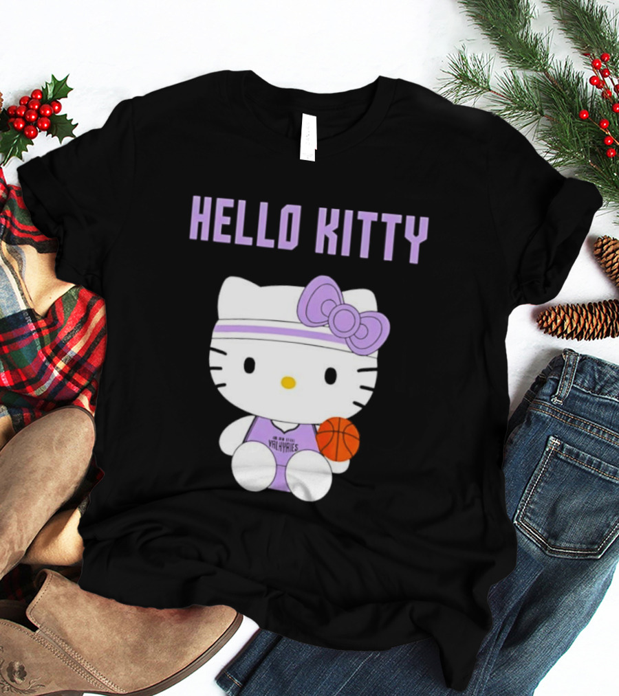 Hello Kitty Basketball Player Golden State Valkyries Collaboration T-Shirt