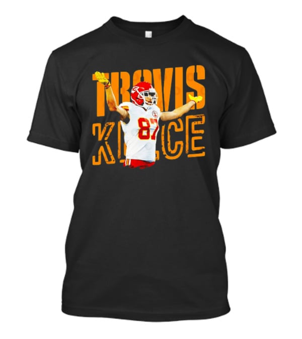 Travis Kelce 87 Kansas City Chiefs Football T-Shirt