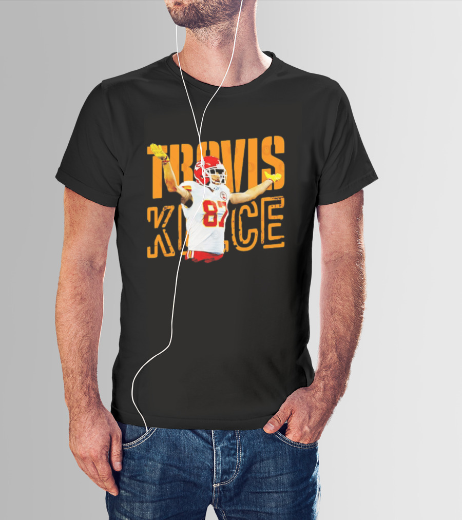 Travis Kelce 87 Kansas City Chiefs Football T-Shirt